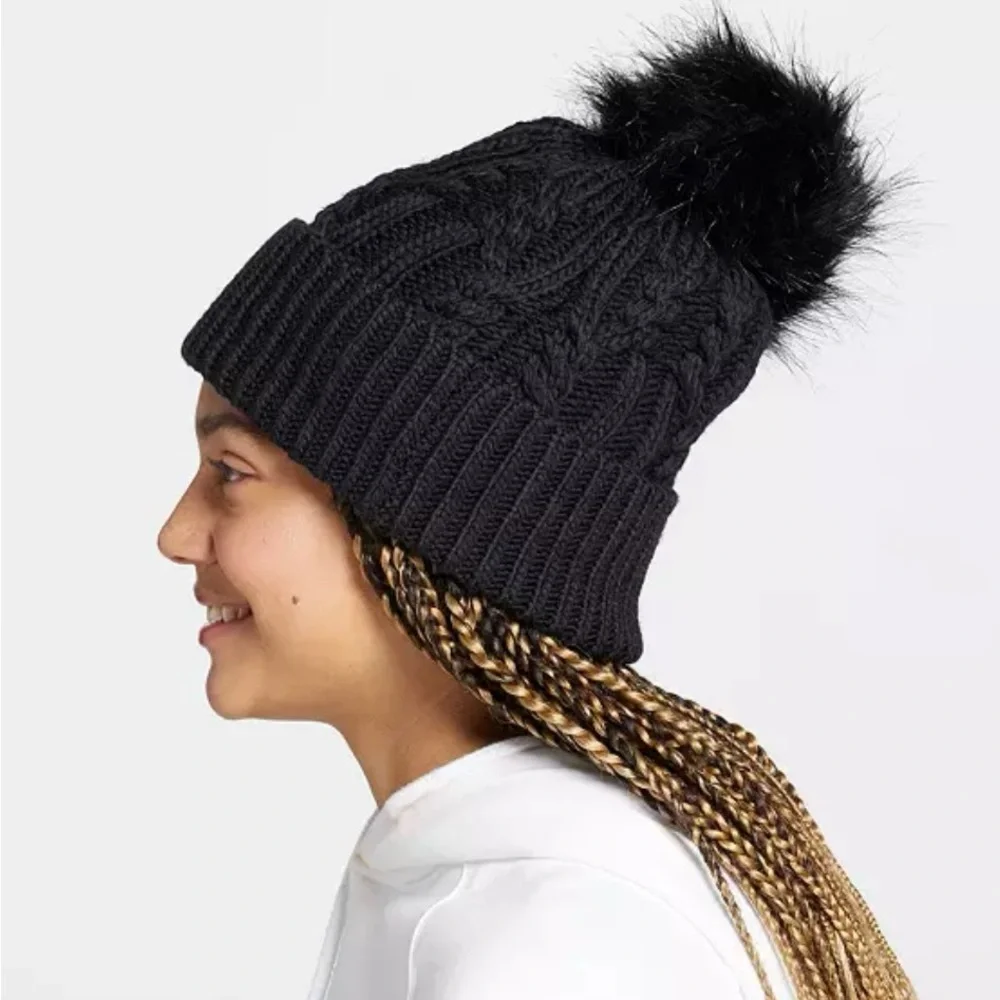 The North Face Oh Mega Fur Pom Beanie - Kids
